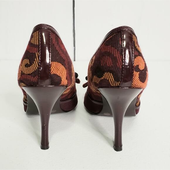 Chinese Laundry Dazzling Bow Suede Leather Pumps - Picture 3 of 8
